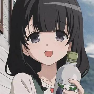 Very cute cartoon lovely girl profile picture, high-quality warm girl avatar, very lovely