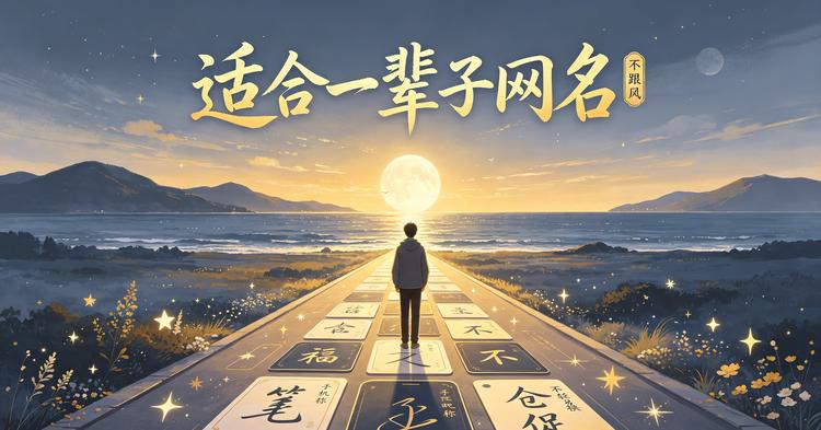适合一辈子网名