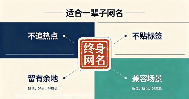 适合一辈子网名