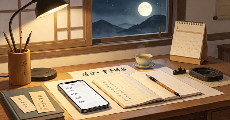 适合一辈子网名