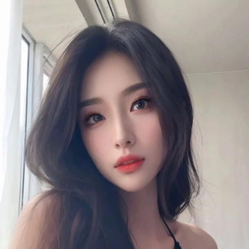 黑长直女友风女头